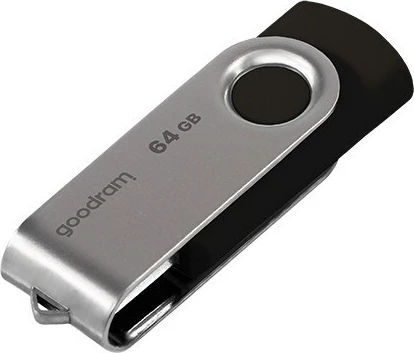 USB Goodram, UTS3, 64 GB, Type-A, 3.2 Gen 1, e zezë