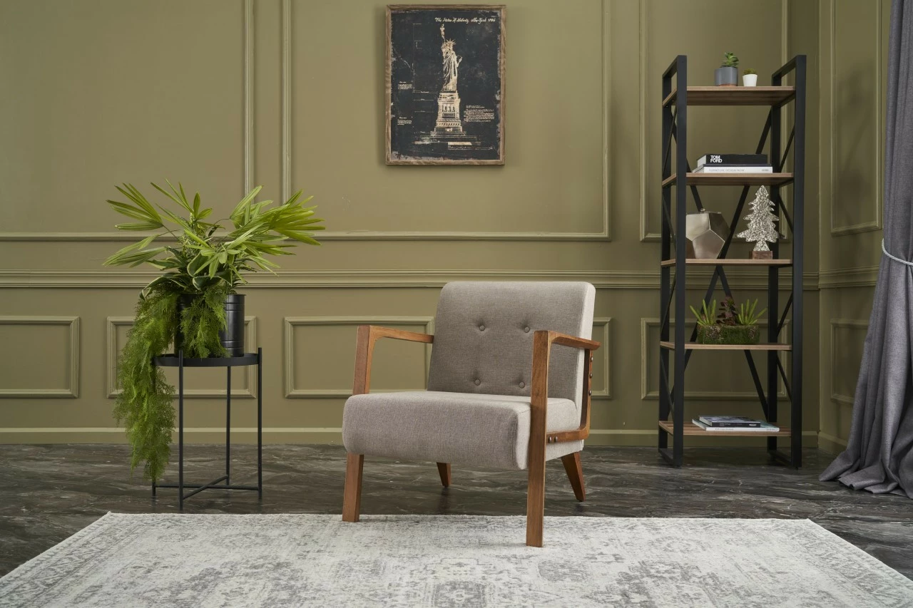 Karrige Wing Atelier del Sofa, Kemer, krem