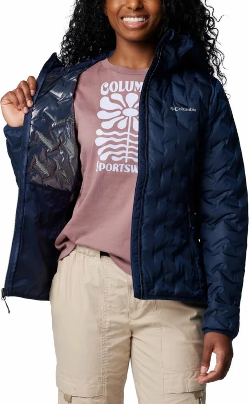 Jakne Columbia për femra, ngjyrë e kaltër