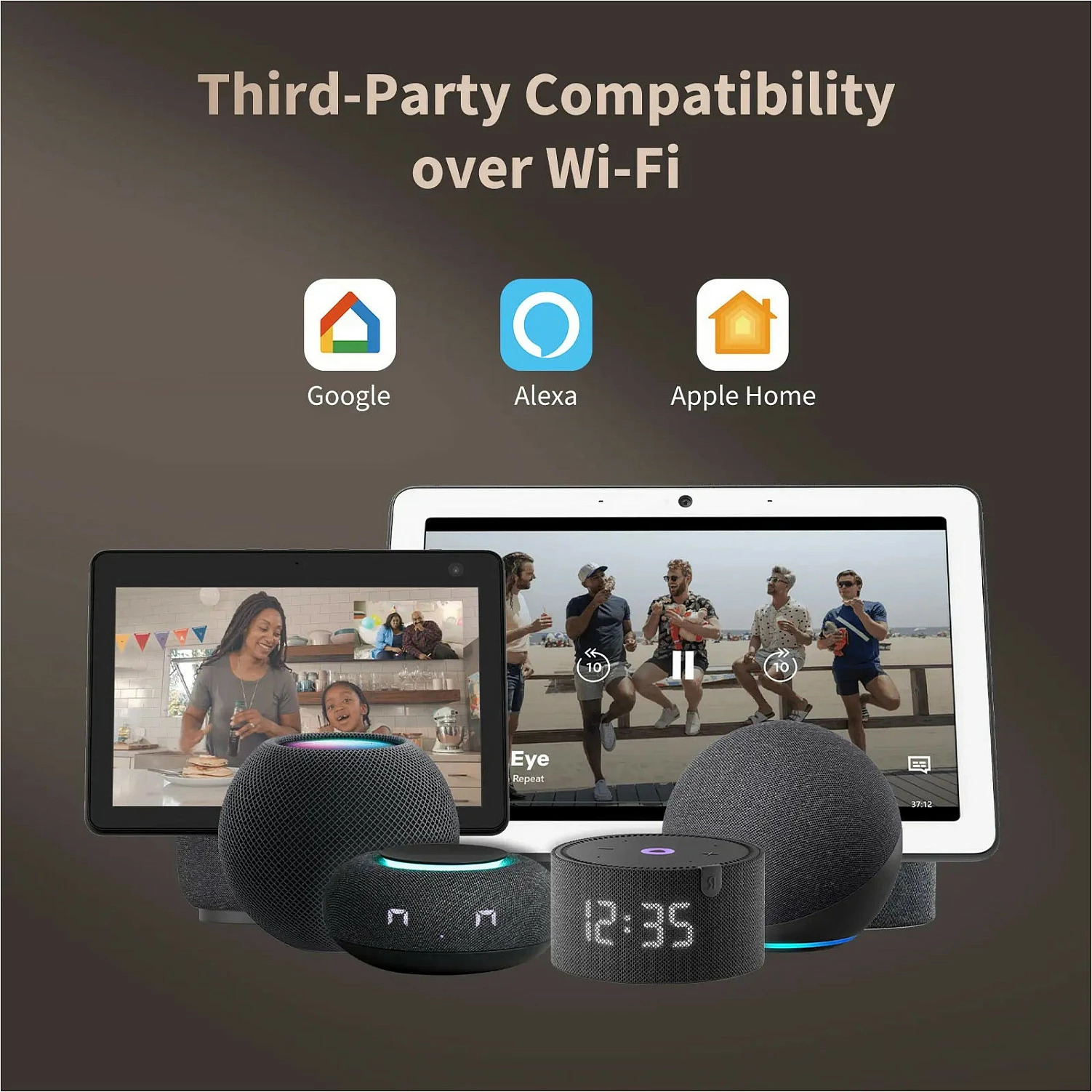 Switch rrotullues me ekran Aqara Touchscreen Dial V1, Wi‑Fi Dual-Band, i lidhun me kabllo, i bardhë
