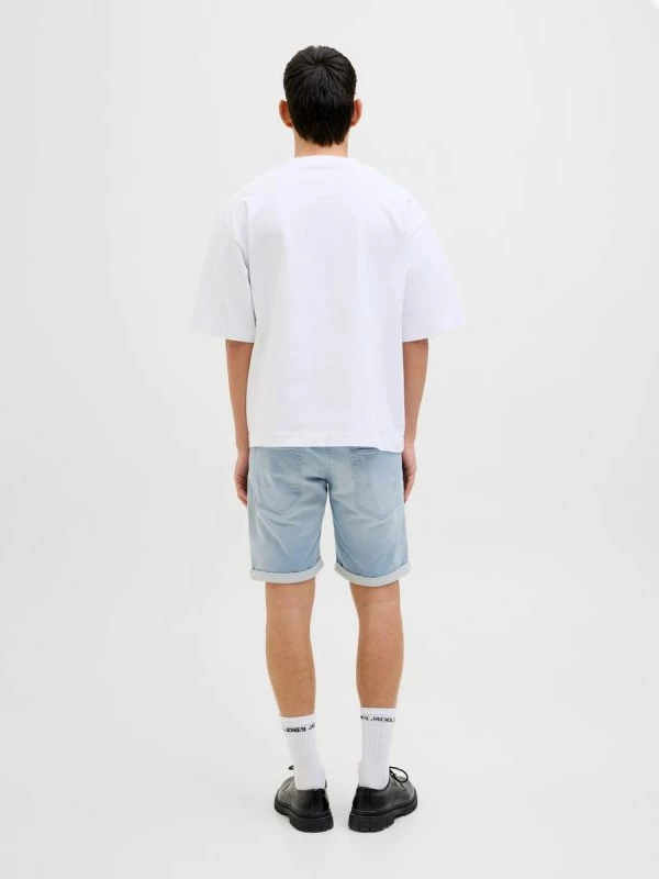 Shorce për meshkuj Jack&Jones JJIRICK JJICON IK SHORTS GE 118 SN 12269609, denim të kaltër [Madhësia: M]