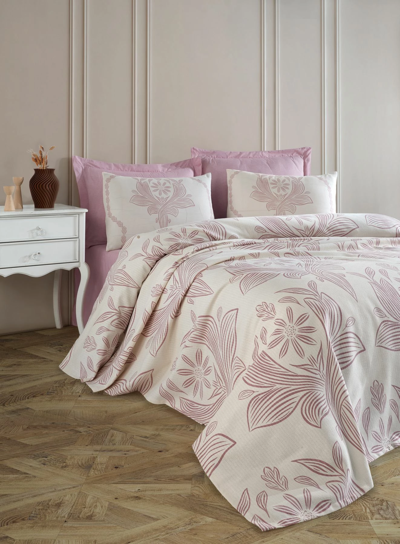 Pike teke, ngjyrë dusty rose, L'essentiel, jumbo