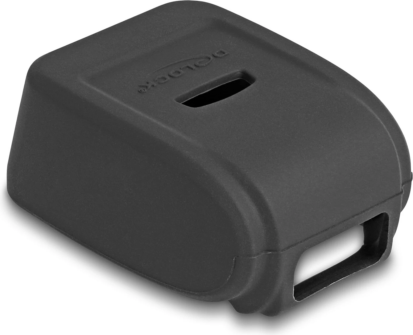 Mbështjellës mbrojtës DeLOCK për Ring Barcode Scanner 90508, silikon, 33 mm, i zi