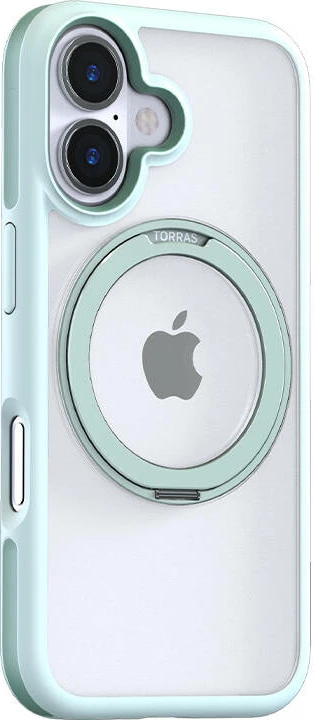 Mbështjellës Torras Ostand R Fusion për iPhone 16, Gjelbër