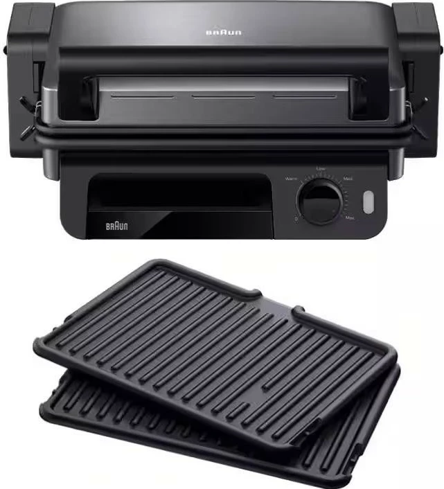 Grill tavoline Braun MultiGrill 5 CG5010IGY, 2000W, i zi