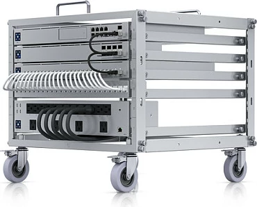 Kasë rrjeti Ubiquiti U-Rack-6U-TL, 6U, çelik, panel 24-portësh, toolless