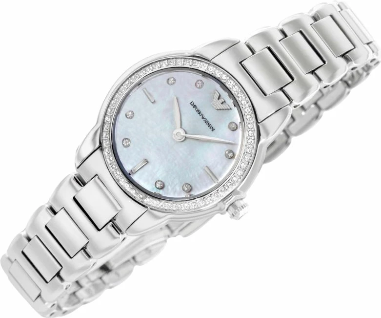 Orë dore femra Emporio Armani Mia AR11669, argjend