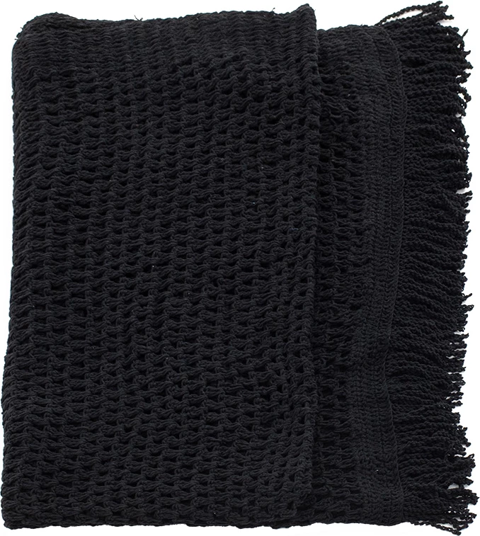 Çati për ditë, makrame e zezë, 4x4m