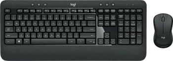 Set tastierë dhe maus, Logitech, MK540 Advanced 920-008675, pa kabëll, lidhje USB Type-A, layout gjerman (GER), e zezë