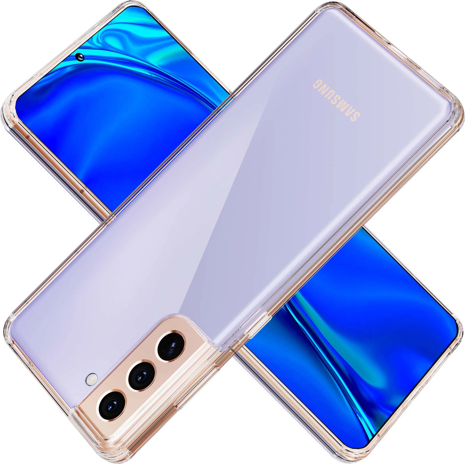 Mbështjellës 3mk Clear Case për Samsung Galaxy S21 5G, Transparent