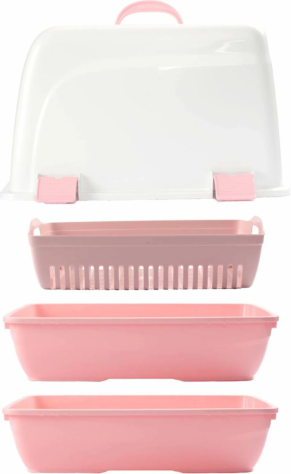 Kuti për rërë për mace, ngjyrë rozë, Paws & Whiskers, 5088-03-4