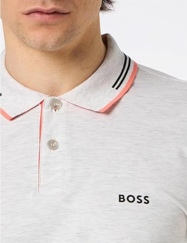 Maicë polo Boss për meshkuj, gri