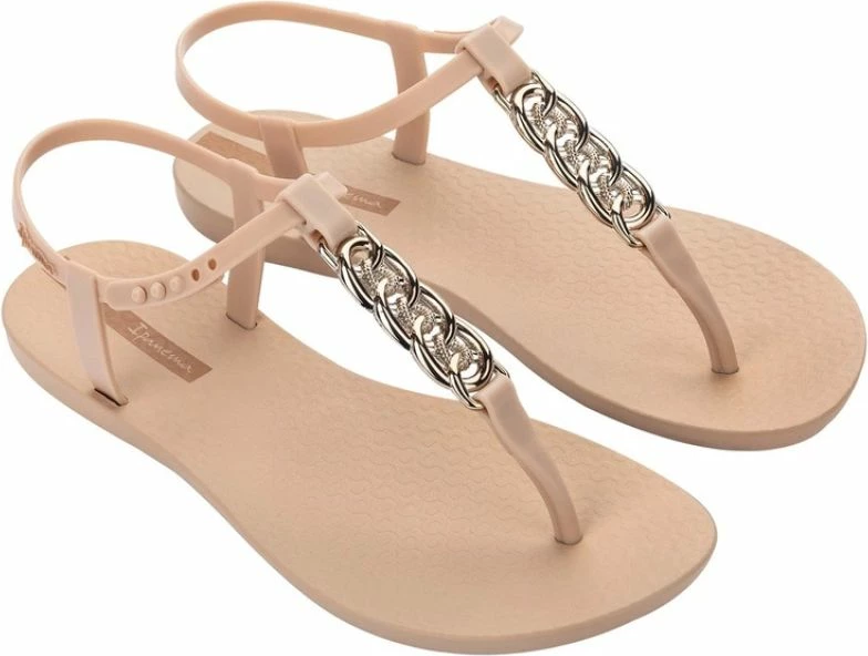 Sandale flip-flop për femra Ipanema, bezhë me ari [Madhësia: 38]