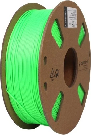 Filament 3D Gembird PLA, 1.75mm, jeshil fluoreshent, 1kg