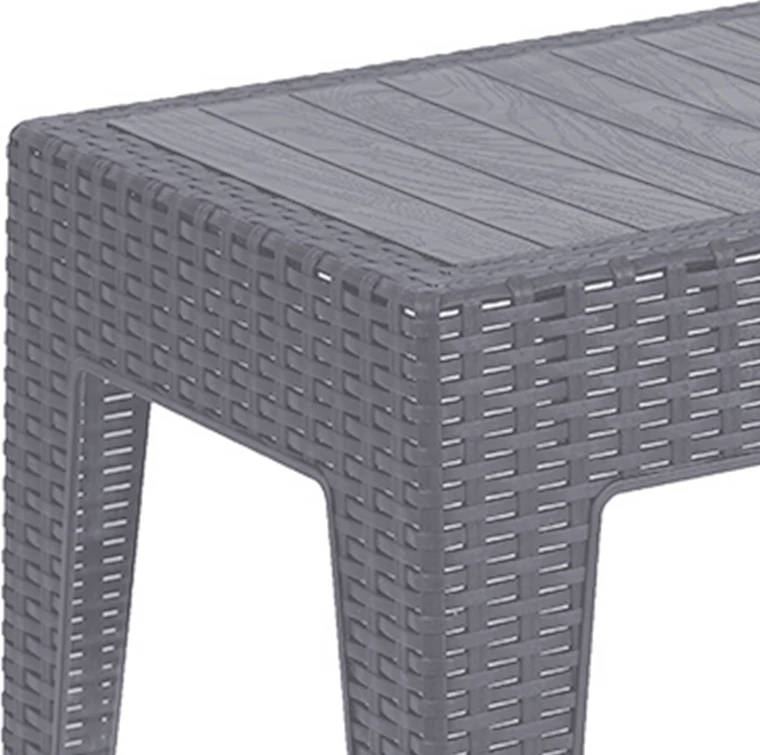 Tavolinë Cosmic PP ngjyrë antracit 55x40x43.5cm