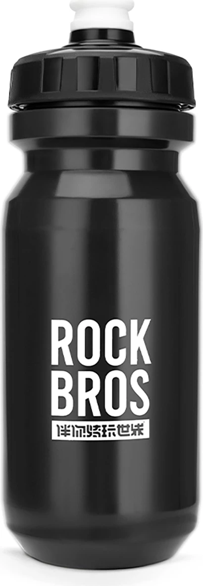 Shishe uji për biçikletë Rockbros 35210066001 600 ml, e zezë