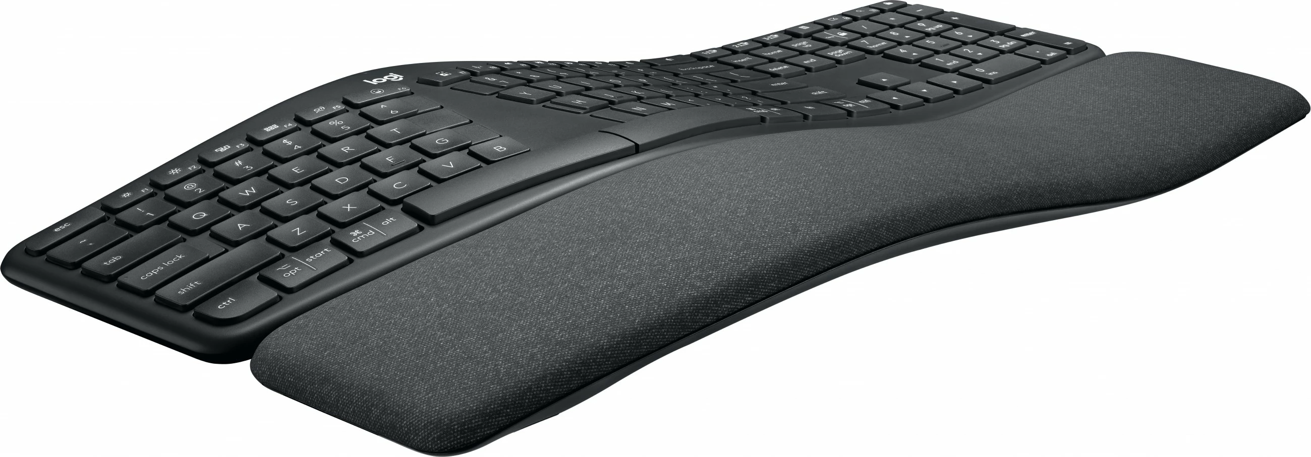 Tastierë Logitech ERGO K860, Full-size, Wireless, Bluetooth, Grafit