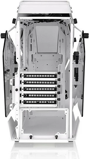 Kasë Thermaltake AH T200 Snow, Micro Tower, micro ATX/Mini-ITX, Tempered Glass, RGB, e bardhë