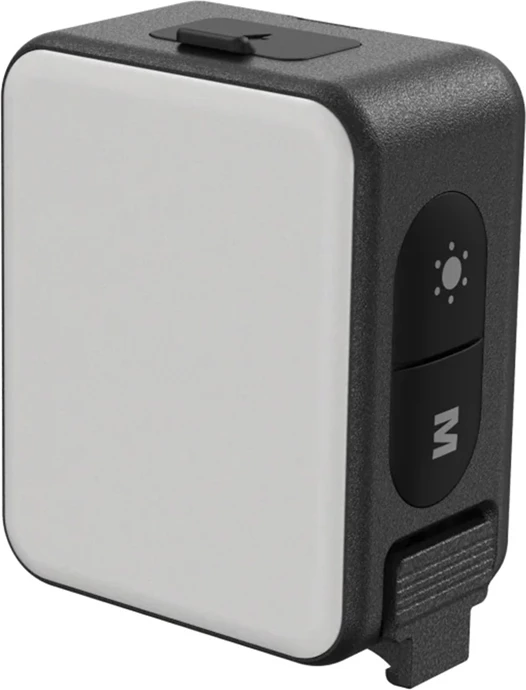 Dritë LED për kamera aksioni, Telesin S5-BGD-08-TDJ, 25 LED CRI ≥95, 3000–6000K, 800 mAh, IPX5, magnetike, për DJI Osmo Action 5 Pro/4/3