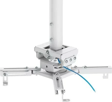 Mbajtëse tavanore për projektor Neomounts CL25-530WH1, h 25.5 cm, max 45 kg, me menaxhim kabllosh, e bardhë