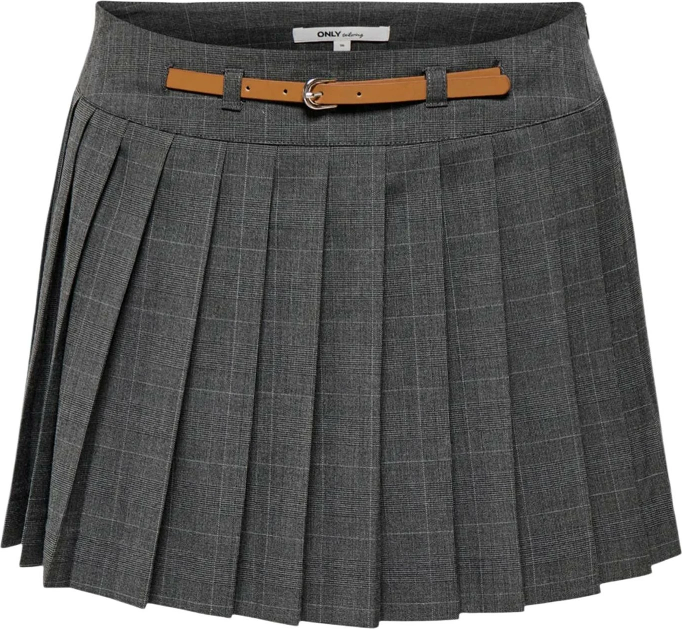 Fund skort për femra Only ONLENIA 15376505, gri [Madhësia: 36]