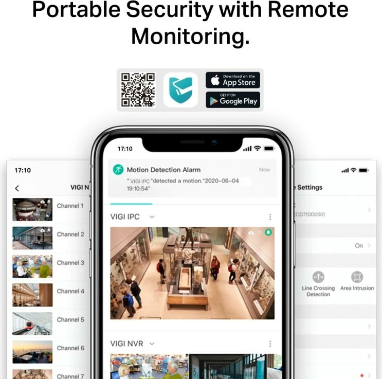 Kamerë rrjeti, TP-Link VIGI C340-W, 4MP, lente 4mm, Wi‑Fi, e bardhë