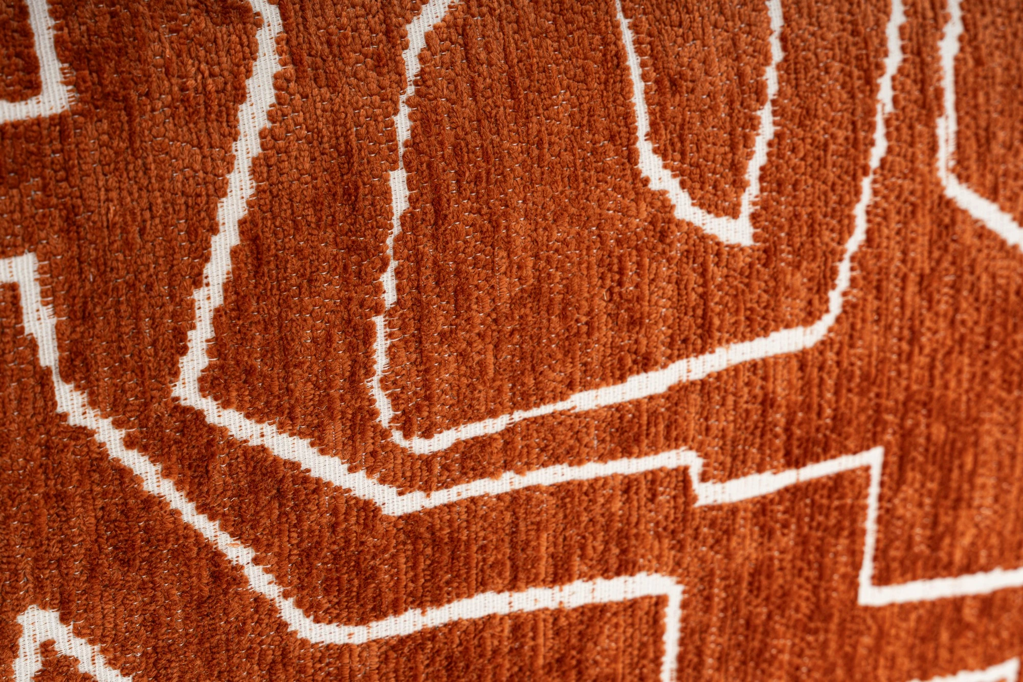 Puf Lora, portokalli, Atelier del Sofa