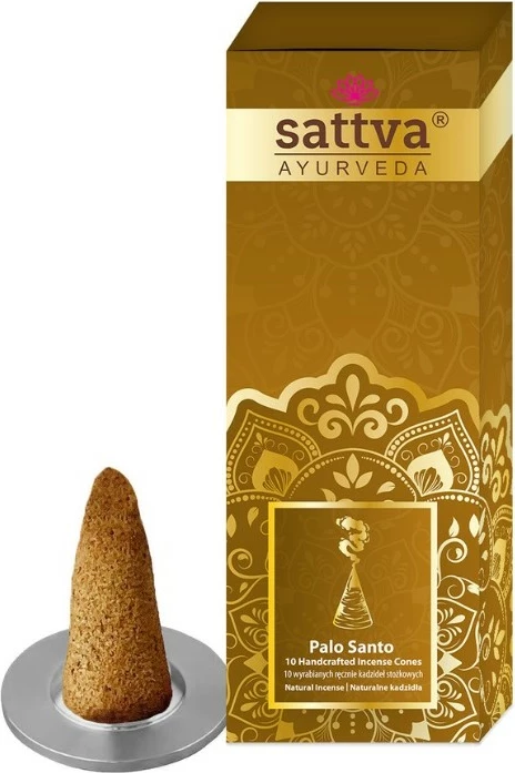 Temjan konik Sattva Palo Santo 10 copë