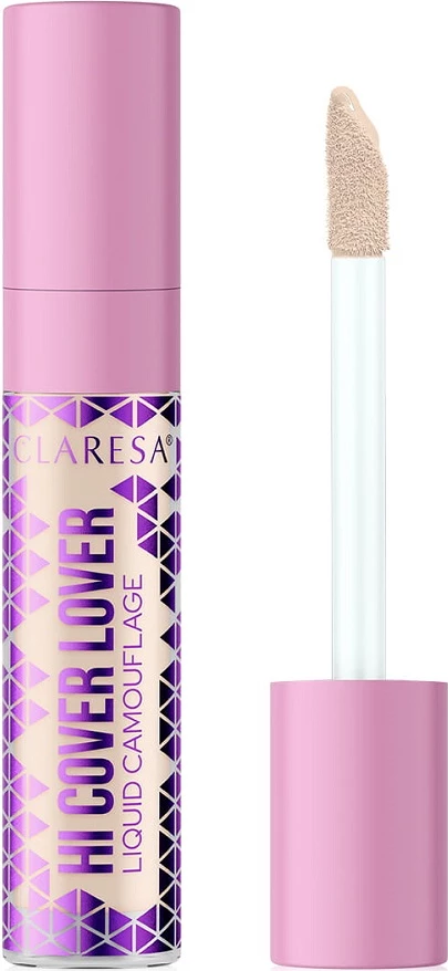 Concealer për femra Claresa Hi Cover Lover Liquid Concealer 21 Lightest, 8g
