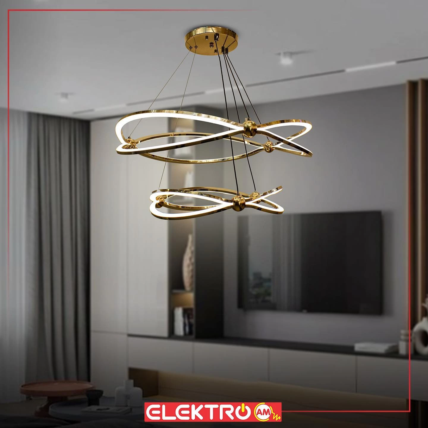 Abazhur LED i varur H12-GD