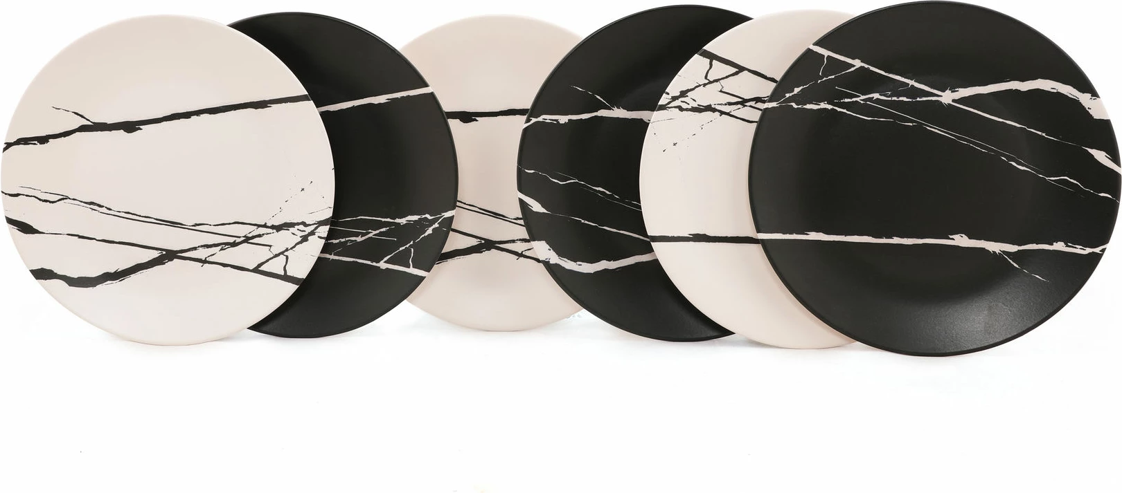 Set pjatash shërbimi (6 copë), Hermia Concept, ST040806F022ADM8500MAS3T00