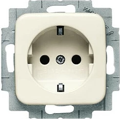 Prizë muri BUSCH-JAEGER BJ 20EUCKS-212, Schuko CEE 7/3, 16A 250V, e bardhë