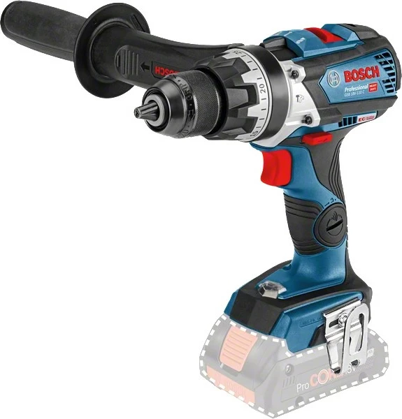 Trapano Bosch GSB 18V-110 C, 18V, 110Nm, me bateri, blu