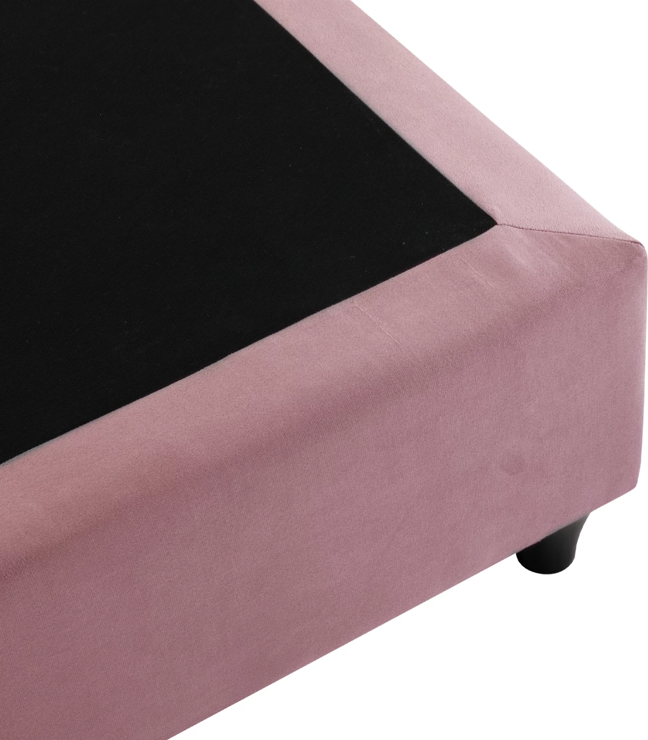 Krevat DOLORES FH649.12 kadife rozë e pluhurosur 90x200 cm