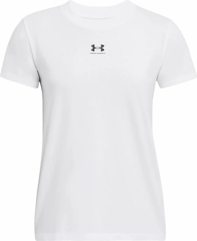 Maicë Under Armour për femra, të bardhë