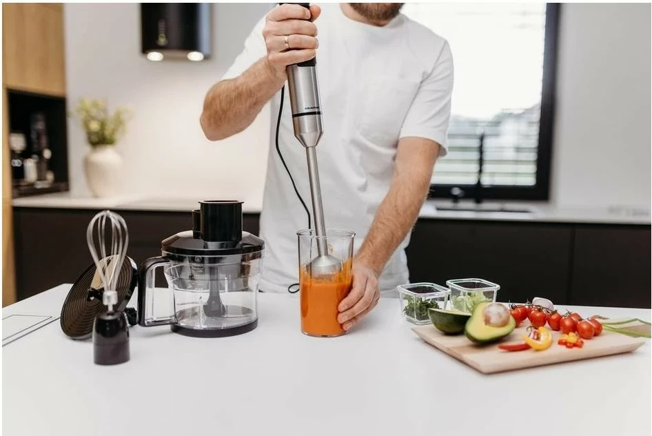 Përpunues ushqimi Blaupunkt HBD611, 1200W, çelik