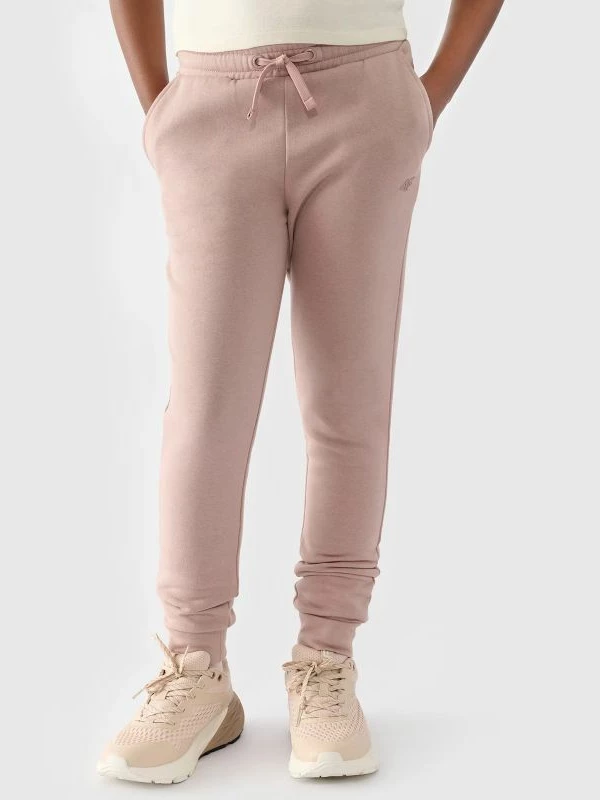 Pantallona jogger për vajza 4F Junior 4FJWMM00TTROF0828-83S