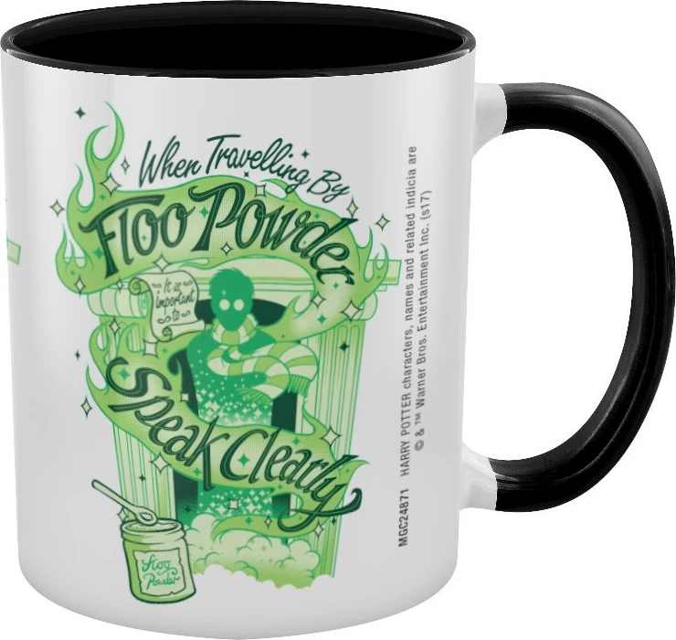 Kupë Pyramid Harry Potter Floo Powder 315 ml, e zezë