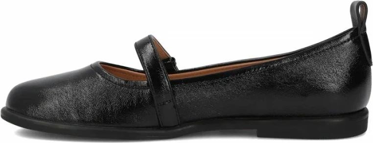 Balerina lëkure për femra Filippo DP7742, të zeza