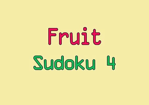 Fruit Sudoku 4 Global