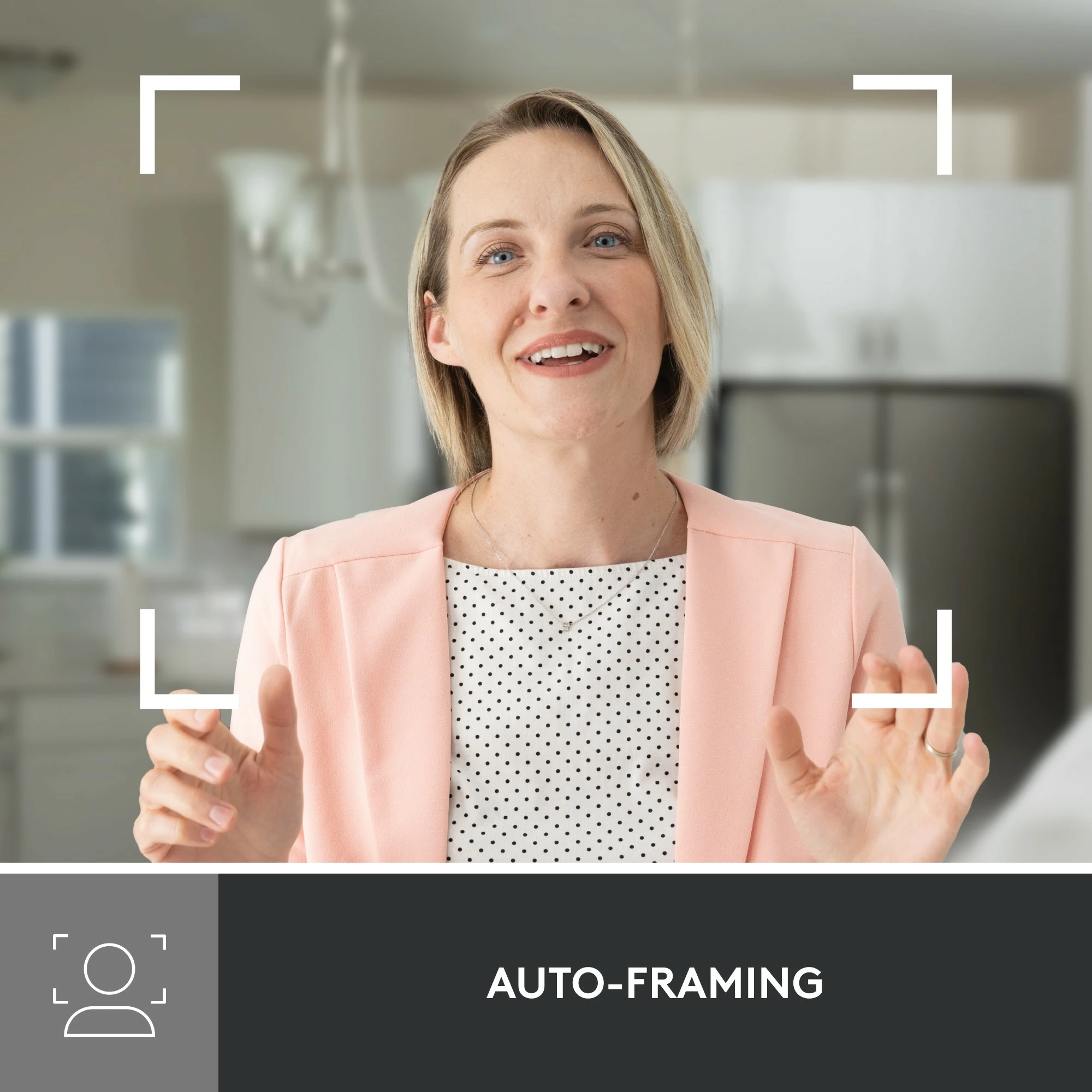 Kamerë Logitech Brio 500, Full HD, 4 MP, e bardhë