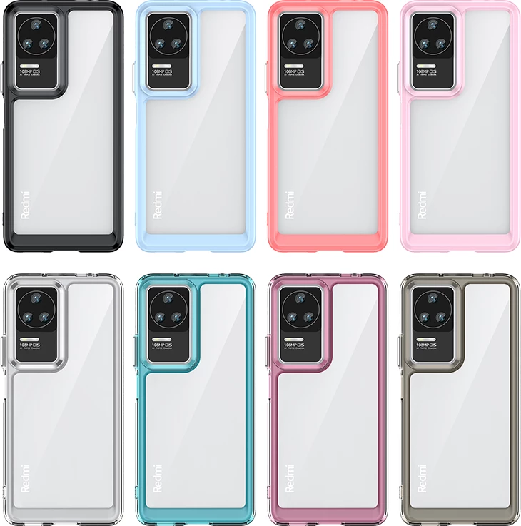 Mbështjellës Hurtel Outer Space Case për Xiaomi Poco F4 5G, i zi