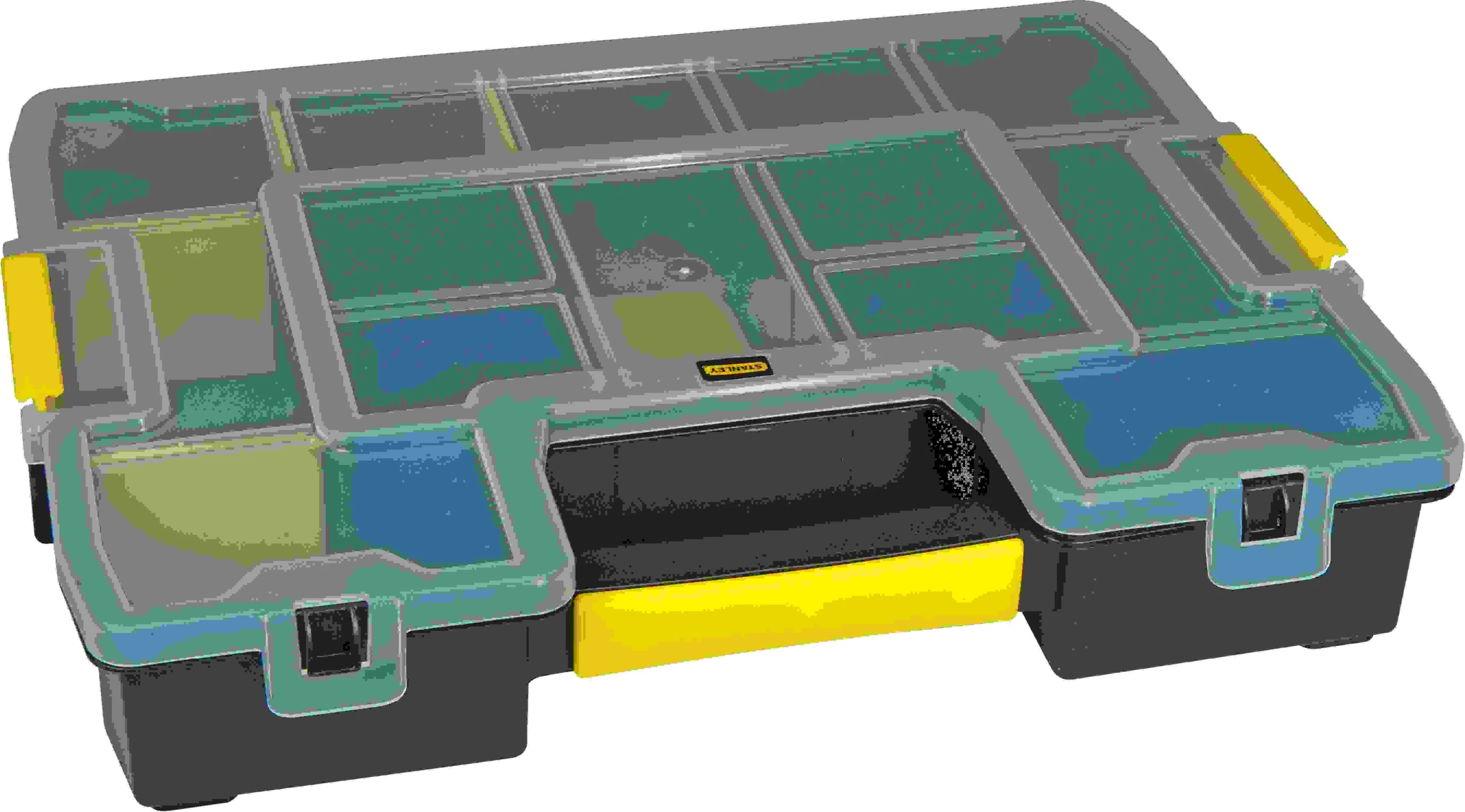 Organizator veglash Stanley Sortmaster Junior 1-97-483 29.2×37.5×6.7 cm gri/verdhe