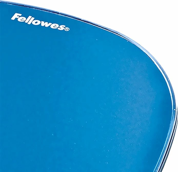 Mauspad, Fellowes, Crystal Gel, me mbështetëse kyçi, blu