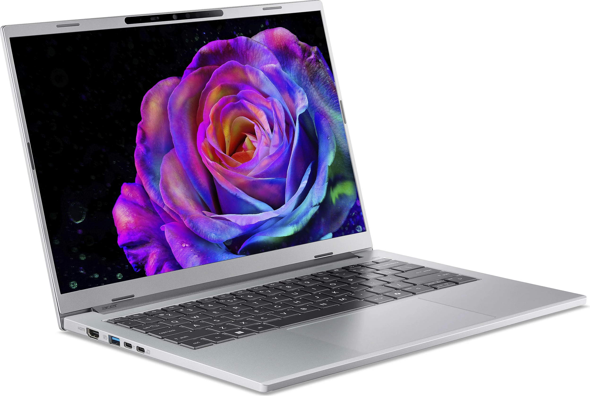 Laptop Acer Aspire 14 AI A14-61M-R4US, Ryzen AI 5, 16GB RAM, 1TB SSD, 14" 1920x1200, Pure Silver