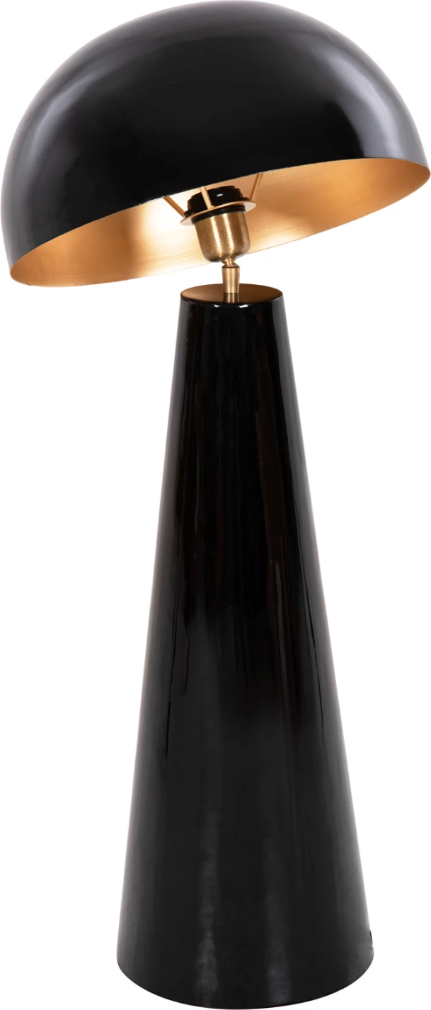 Llampë dyshemeje SMUSH, FH4257.04, metal, ngjyrë e zezë, kapak rrotullues, Φ36,5x84H cm