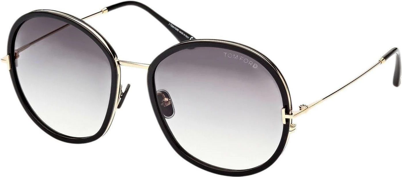 Syze dielli për femra Tom Ford HUNTER-02 FT0946, të zeza [Madhësia: 58]