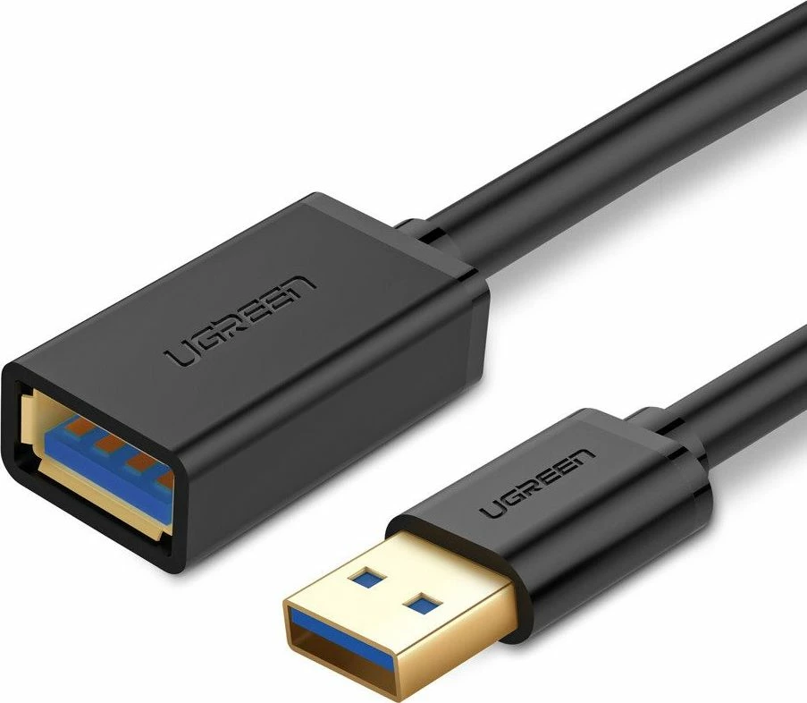 Kabllo USB-A zgjatëse Ugreen US129, USB 3.0, 2 m, e zezë