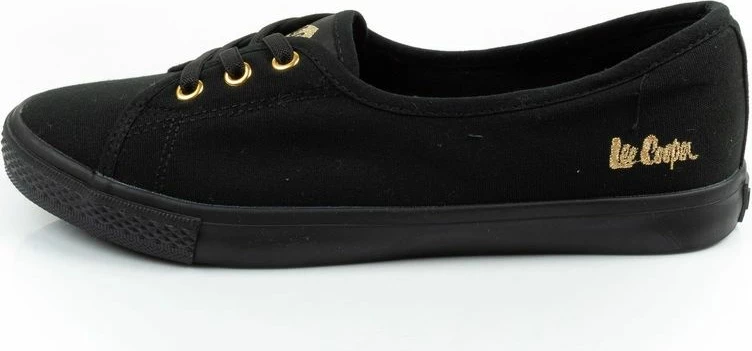 Atlete femra Lee Cooper slip-on ballet flats, të zeza [Madhësia: 39]