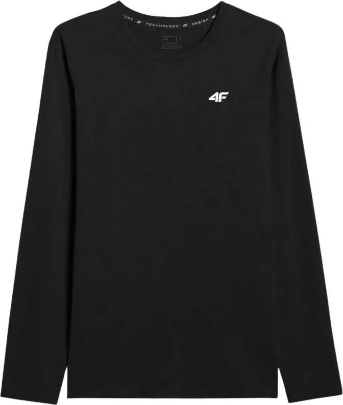 Maicë me mëngë të gjata për meshkuj 4F M611, e zezë